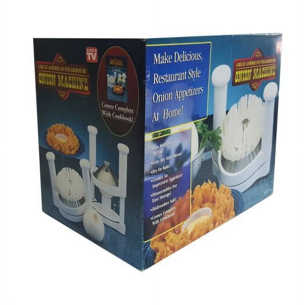 (Very Good) Great American Steakhouse Onion Machine Blooming Onion Maker  Slicer