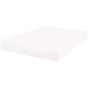 The Great American Store- 1800 Series 100% Authentic Microfiber Pack of 1 Fitted Sheet / Bottom Sheet 21 Inch Deep Pocket Solid White, Full XL - ALL ROUND ELASTIC FOR PERFECT FIT