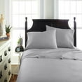 thumbnail image 1 of The Great American Store Twin Size Bed Sheet Set - Solid Silver Grey Hotel Luxury Bed Sheets - Extra Soft - Deep Pockets - Easy Fit - Breathable & Cooling Sheets, 1 of 1