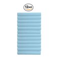 thumbnail image 1 of The Great American Store Ultra-Soft 1800 Series Microfiber Solid Flat Sheet (Pack of 12, Cal King, Blue)- Top Sheets - Hypoallergenic - Wrinkle, Fade, Stain Resistant, 1 of 5