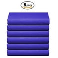thumbnail image 1 of The Great American Store's Ultra-Soft 1800 Series Microfiber Solid Fitted Sheet Side Pocket/Pouch Organizer (Pack of 6, Twin XL, Royal Blue)- Fade and Wrinkle Resistant - Hypoallergenic, 1 of 5