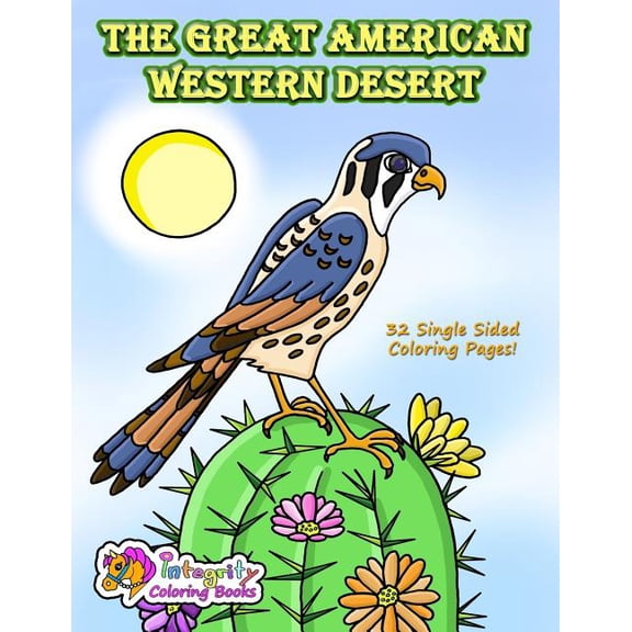 Great American Western Desert : Coloring Book