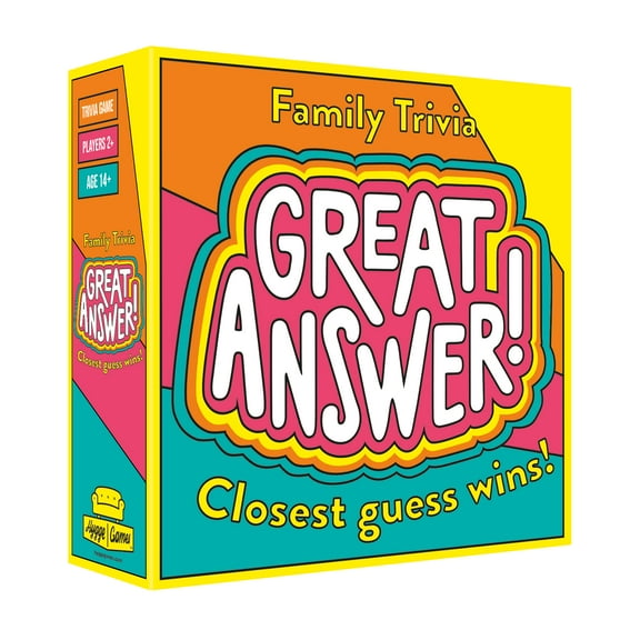 Great Answer! Fun Family Friendly Trivia Game Where Every Answer Is a Number Closest Guess Wins!