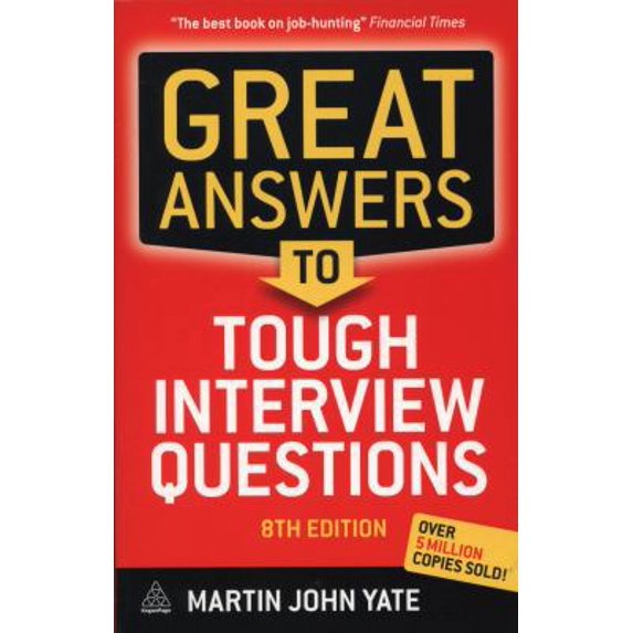 Pre-Owned Great Answers to Tough Interview Questions Paperback