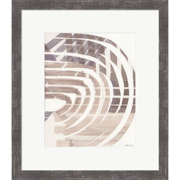 Great Art Now Abstract Curves by Stellar Design Studio, Framed Wall Art, 16W x 18.5H