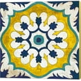 thumbnail image 1 of Great Art Now Andalucia Tiles C Blue and Yellow by Silvia Vassileva Canvas Wall Art, 1 of 1