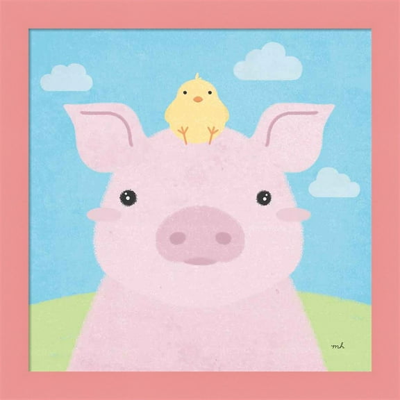 Great Art Now Barn Buddies II by Moira Hershey, Framed Wall Art, 14W x 14H