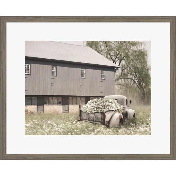 Great Art Now Barn Daze by Lori Deiter, Framed Wall Art, 22W x 18H