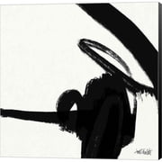 Great Art Now Black and White Abstract II by Anne Tavoletti, Canvas Wall Art, 24W x 24H
