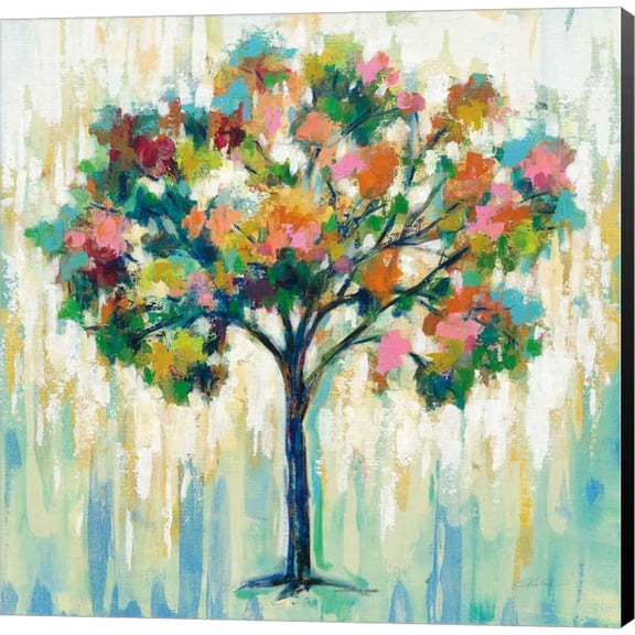 Great Art Now Blooming Tree by Silvia Vassileva, Canvas Wall Art, 12W x 12H