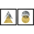 thumbnail image 1 of Great Art Now Blossoms Gold by Moira Hershey, 2 Piece Framed Art Set Each 13.25"W x 13.25"H, 1 of 3