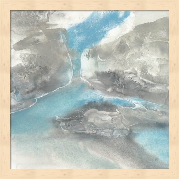 Great Art Now Blue Tones II by Chris Paschke Framed Wall Art 13"W x 13"H