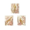 thumbnail image 1 of Great Art Now Blush Cheetah by Annie Warren 3 Piece Canvas Art Set Each 12"W x 15"H, 1 of 4