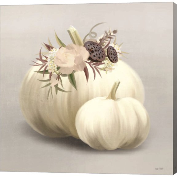 Great Art Now Boho Pumpkins by House Fenway, Canvas Wall Art, 12W x 12H