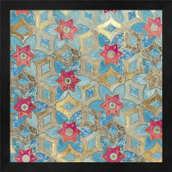 Great Art Now Boho Tile I by Aimee Wilson Framed Wall Art 13"W x 13"H