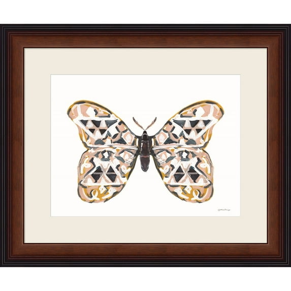 Great Art Now Butterfly Penny by Jessica Mingo, Framed Wall Art, 24W x 20H