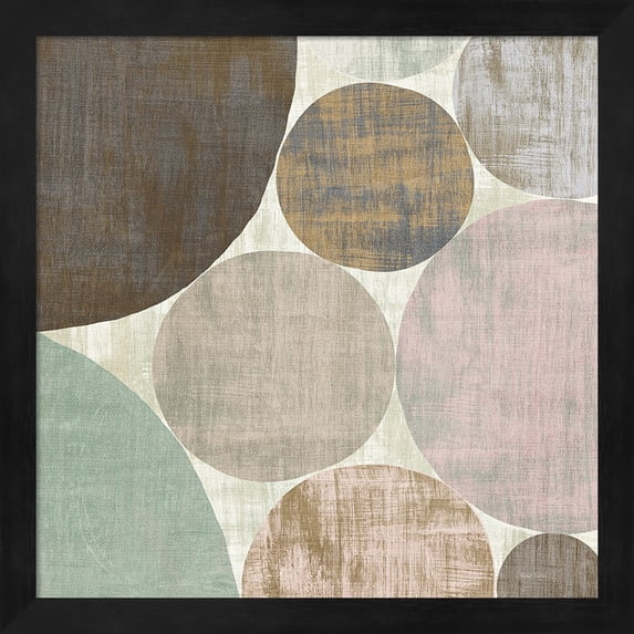 Great Art Now Circulation II v2 Hygge by Michael Mullan Framed Wall Art 13"W x 13"H