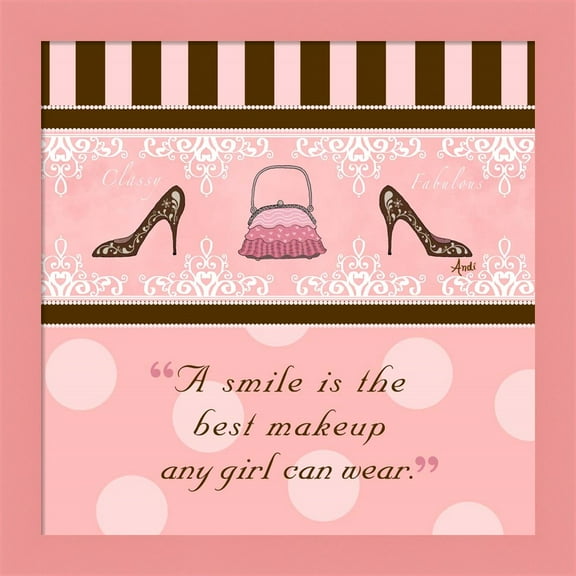 Great Art Now Classy and Fabulous II by Andi Metz, Framed Wall Art, 14W x 14H