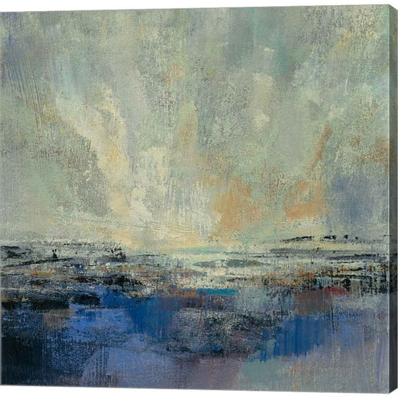 Great Art Now Coastal View II v2 by Silvia Vassileva, Canvas Wall Art, 24W x 24H