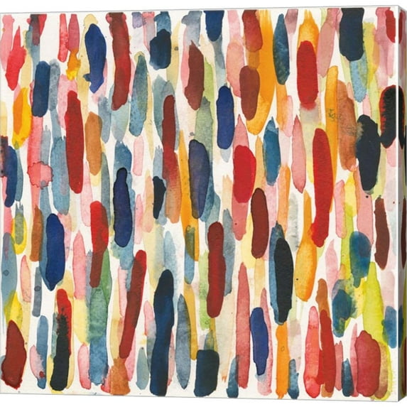 Great Art Now Colorful Patterns IX by Cheryl Warrick, Canvas Wall Art, 24W x 24H