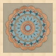 thumbnail image 1 of Great Art Now Copper Mandala I by Kathrine Lovell Framed Wall Art 13"W x 13"H, 1 of 3