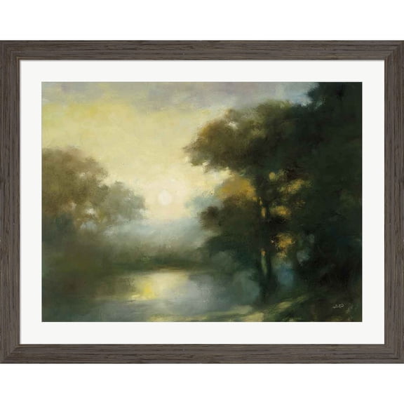 Great Art Now Distant Glimmer by Julia Purinton, Framed Wall Art, 33W x 26.5H