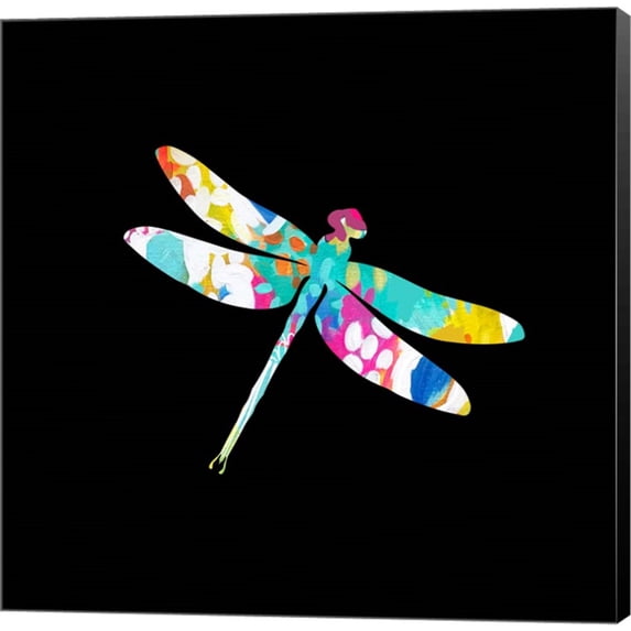 Great Art Now Dragonfly by Valerie Wieners, Canvas Wall Art, 24W x 24H