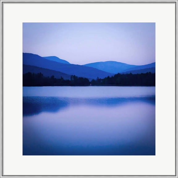 Great Art Now Dusk Cooper Lake by Kelly Sinclair, Framed Wall Art, 21W x 21H