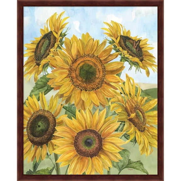 Great Art Now Fall Sunshine V by Tara Reed, Framed Wall Art, 17.25W x 21.25H