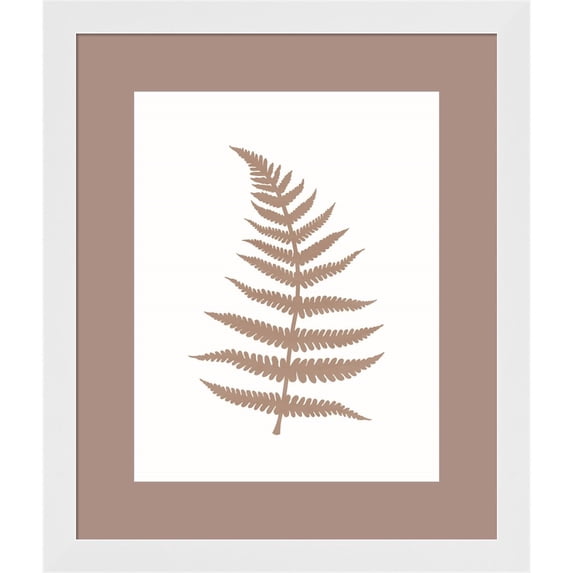 Great Art Now Fern 2 by Erin Clark, Framed Wall Art, 18.75W x 22H