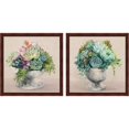 thumbnail image 1 of Great Art Now Festive Succulents Blush by Julia Purinton, 2 Piece Framed Art Set Each 13"W x 13"H, 1 of 3