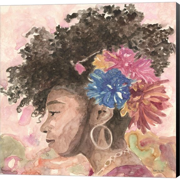 Great Art Now Floral Crown 2 by Stellar Design Studio, Canvas Wall Art, 12W x 12H