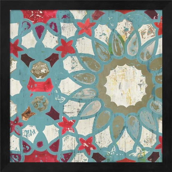 Great Art Now Folky II by Aimee Wilson Framed Wall Art 13"W x 13"H