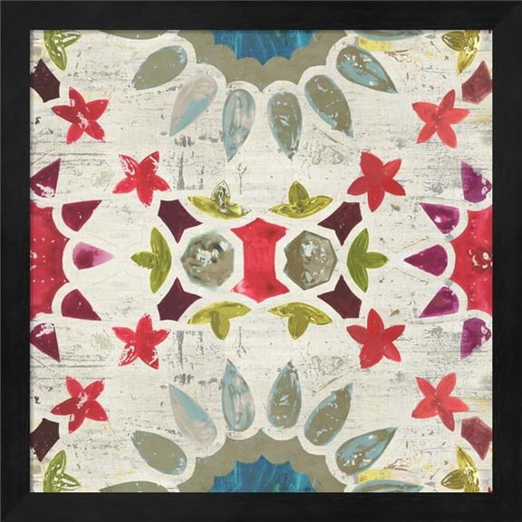 Great Art Now Folky IV by Aimee Wilson Framed Wall Art 13"W x 13"H