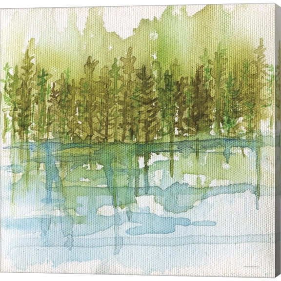 Great Art Now Forest Reflections by Kamdon Kreations, Canvas Wall Art, 24W x 24H