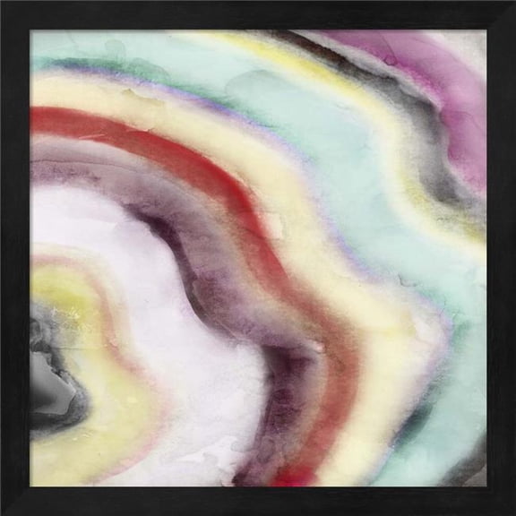 Great Art Now Geode by Edward Selkirk Framed Wall Art 13"W x 13"H