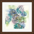 thumbnail image 1 of Great Art Now Gold Edged Roses II by Chris Paschke Framed Wall Art 20"W x 20"H, 1 of 3