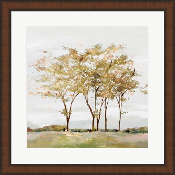 Great Art Now Golden Acre Wood by Isabelle Z, Framed Wall Art, 19.75W x 19.75H