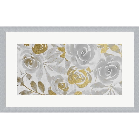 Great Art Now Golden Growth 1 by Marcus Prime, Framed Wall Art, 26.25W x 16.25H