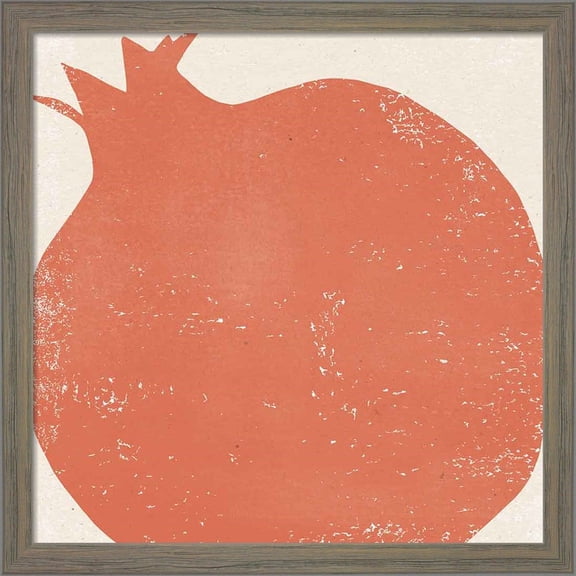 Great Art Now Graphic Fruit I by Moira Hershey, Framed Wall Art, 13W x 13H