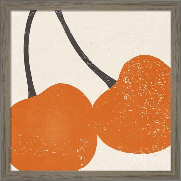 Great Art Now Graphic Fruit III by Moira Hershey, Framed Wall Art, 13W x 13H