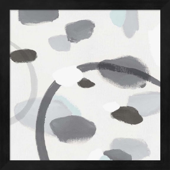 Great Art Now Grey II by Isabelle Z Framed Wall Art 13"W x 13"H
