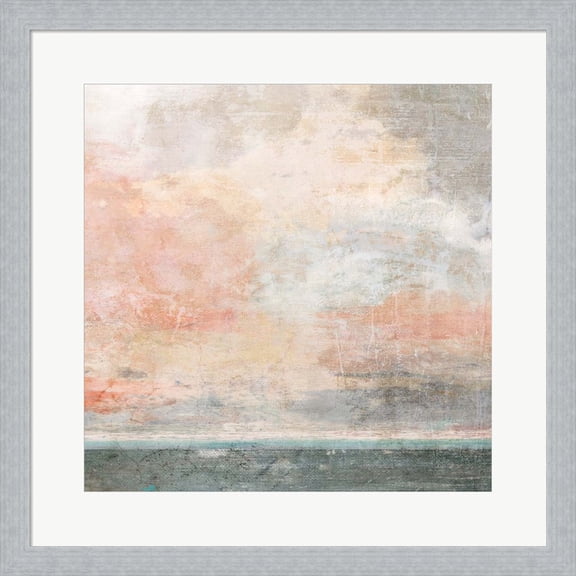 Great Art Now Grey Sea by Suzanne Nicoll, Framed Wall Art, 19.5W x 19.5H