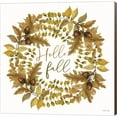 thumbnail image 1 of Great Art Now Hello Fall Wreath by Cindy Jacobs, Canvas Wall Art, 24W x 24H, 1 of 2