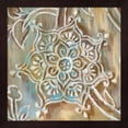 thumbnail image 1 of Great Art Now Henna III Blue by Danhui Nai Framed Wall Art 13"W x 13"H, 1 of 3