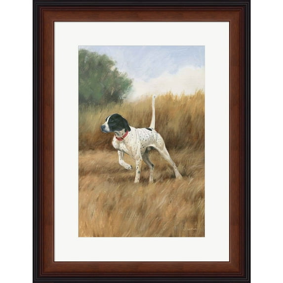 Great Art Now Hunting Dog II by James Wiens, Framed Wall Art, 20W x 26H