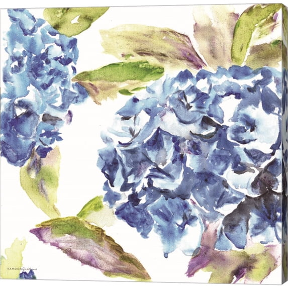 Great Art Now Hydrangea by Kamdon Kreations, Canvas Wall Art, 12W x 12H