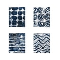 thumbnail image 1 of Great Art Now Indigo Memory by June Erica Vess 4 Piece Canvas Art Set Each 12"W x 15"H, 1 of 5