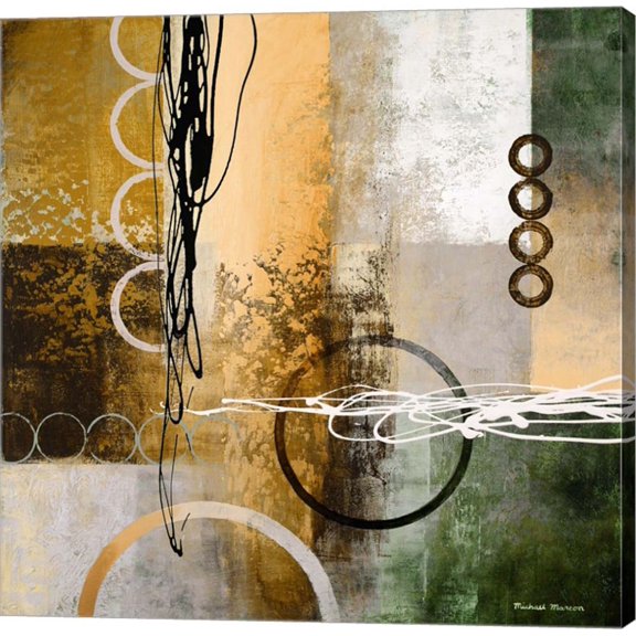Great Art Now Intersect I by Michael Marcon Canvas Wall Art