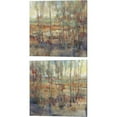 thumbnail image 1 of Great Art Now Kaleidoscopic Forest by Timothy O'Toole 2 Piece Canvas Art Set Each 14"W x 14"H, 1 of 3